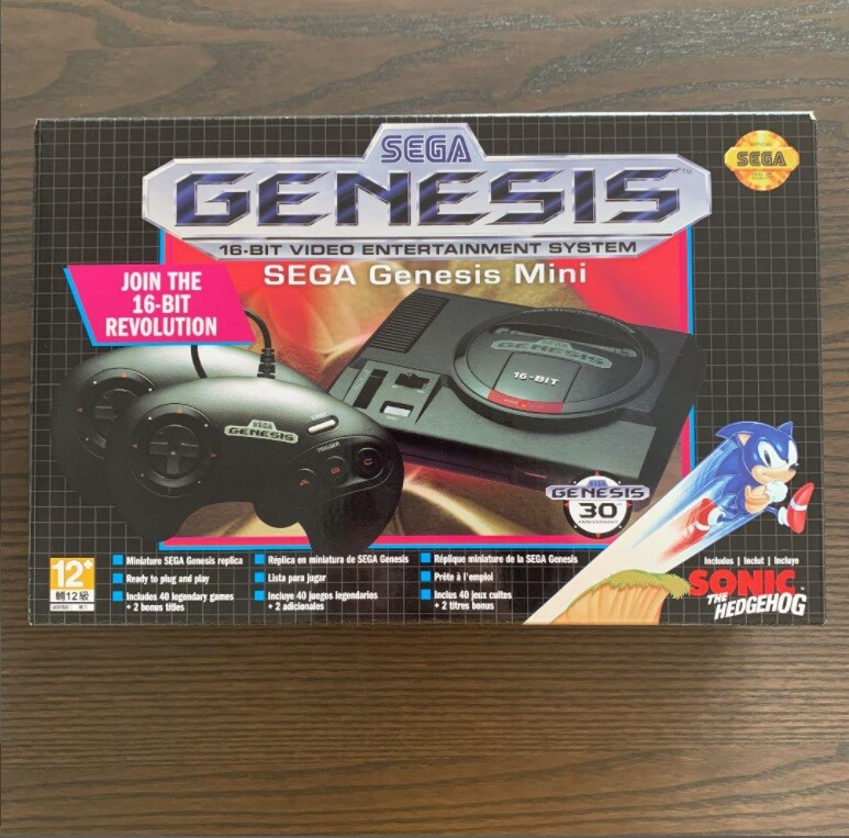 SEGA Genesis Mini中古美品genesisアジア SEGA Genesis Mini中古美品genesisアジア