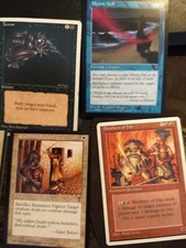 Magic The Gathering Cards Lot Of 15 in plastic bag 