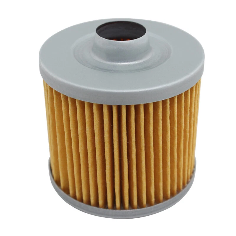 Uniform Pleat Motorcycle Oil Filter Paper For Yamaha XVS650 V Star Custom Yellow - Imagem 2 de 4