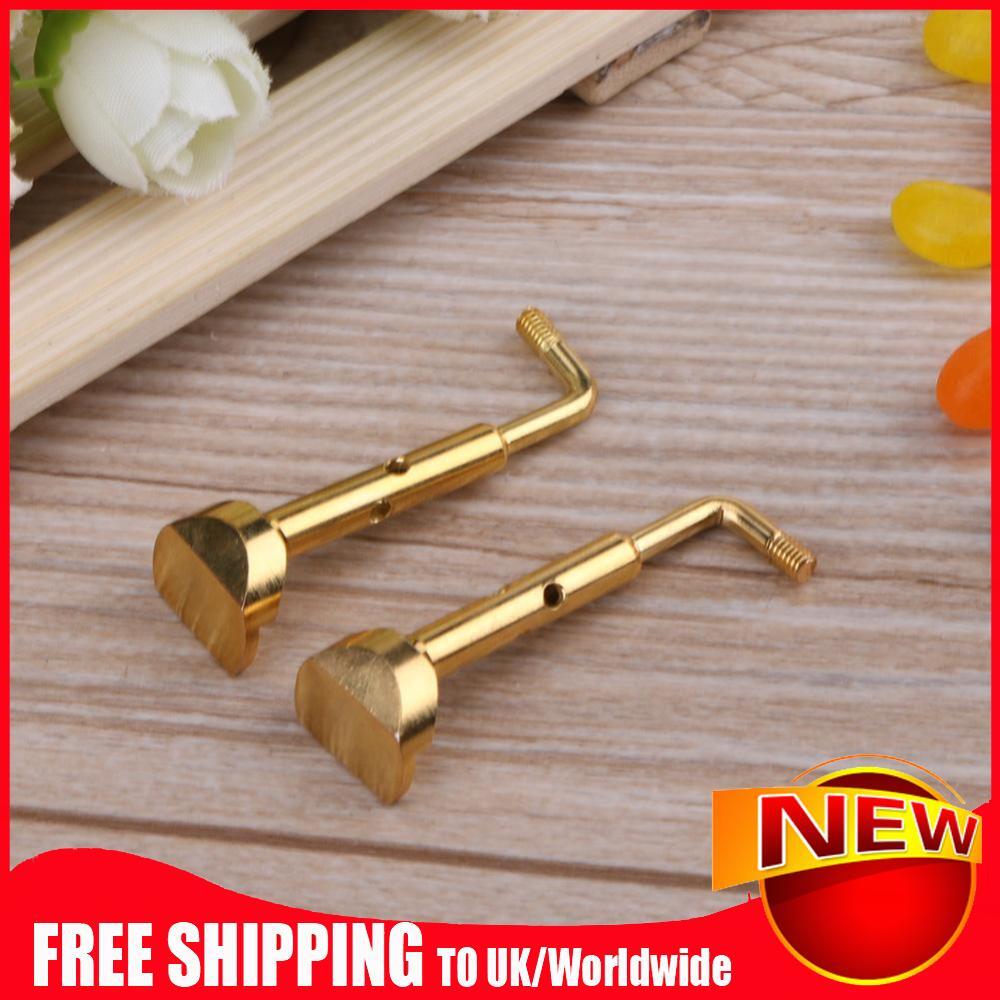 2pcs Chinrest Screws Portable Violin Chin Rest Clamp Screws Clamp Fiddle Parts eBay
