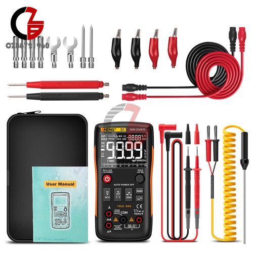 ANENG Q1 Backlight Digital Handheld Multimeter AC/DC Voltage Current NCV Tester - 第 17/28 張圖片