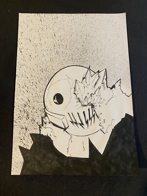 Caver Gem NPC published original art by Justin Sirois of Severed Books