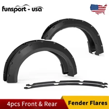 4PCS Fender Flares Pocket Rivet for 2018-2020 Ford F150 F-150 Paintable Black