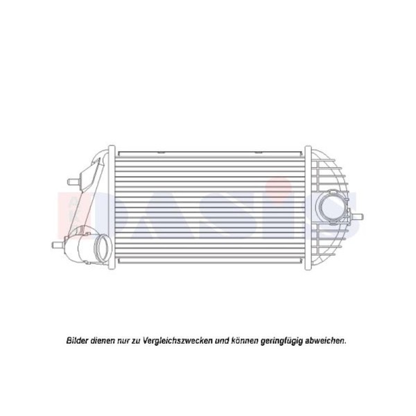 AKS Dasis LadeluftküHler Passend FüR Suzuki Swift IV FZ NZ 327002N-image