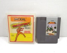 Vintage NINTENDO NES JACKAL Video Game Cartridge