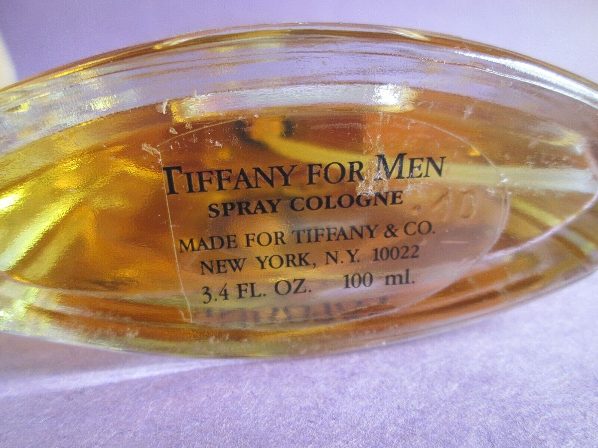 Tiffany for Men Vintage Cologne Spray 3.4 oz 100 ml Original