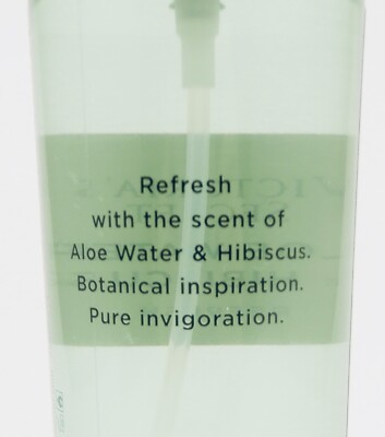 2 VICTORIA'S SECRET ALOE WATER & HIBISCUS FRAGRANCE MIST SPRAY PARFUMEE  8.4oz | eBay