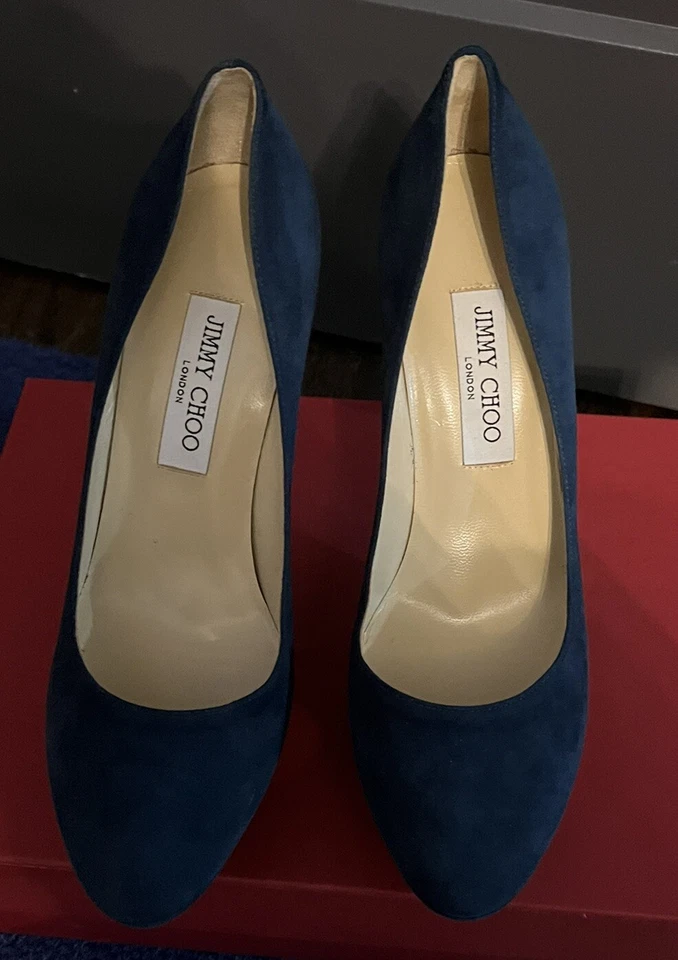 Sexy Stiletto con plataforma Jimmy Choo punta redonda. Talla 39,5 Foto 2 de 4