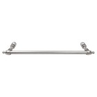 CRL C0L18SC Satin Chrome 18" Colonial Style Single-Sided Towel Bar