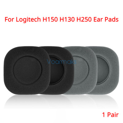 Replacement Square Thickened Ear Pads for Logitech H150 H130 H250 Headphone