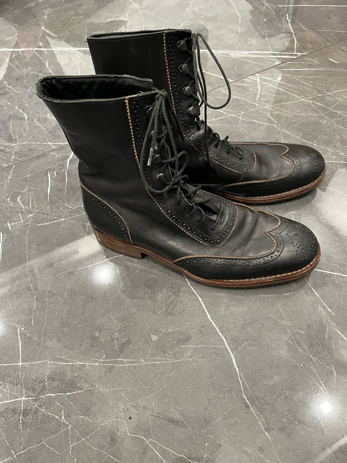 Wolverine 1000 Mile Size 9 D Tall Leather Boots Limited Edition