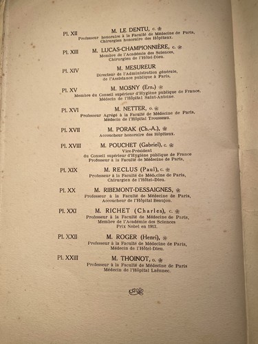 L'académie de médecine. Album de caricatures. EO 1914 - Picture 9 of 9