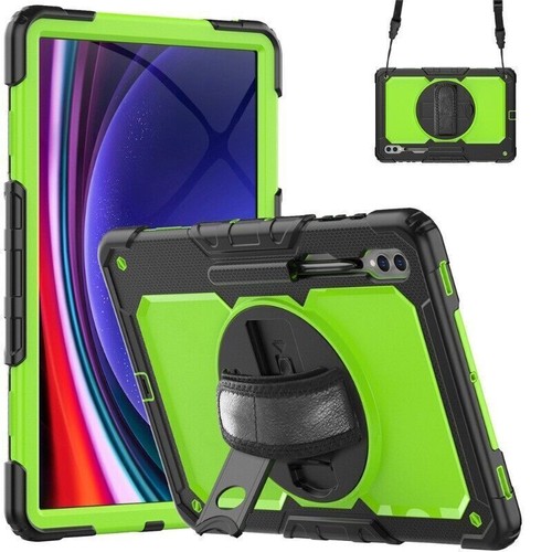 For Samsung Galaxy Tab S9 Ultra Plus 11" 12.4" 14.6" Rotating Case Screen Cover - Picture 5 of 130