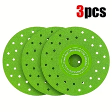 3PCS Rock Plate Flat Grinding Blade Tile Chamfering Cutting and Sanding Blade