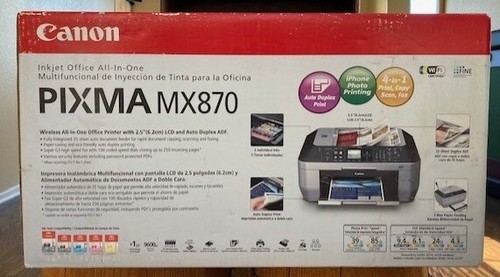 Canon PIXMA MX870 All-In-One Inkjet Printer - BRAND NEW - Picture 1 of 2