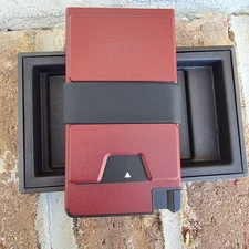 Ekster Aluminum Cardholder Pro Wallet Terra reddish brown texture new sealed
