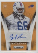 2014 Panini Prizm Rookie Orange 30/75 Cyril Richardson #AR-CR Auto 0f3