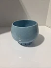 Frankoma Blue Bowl Vase Planter 235