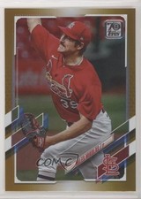 2021 Topps Gold Foil Miles Mikolas #181 0nr3