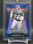 2025 Panini Certified Football Mirror Blue Lawrence Taylor #IM-LTR