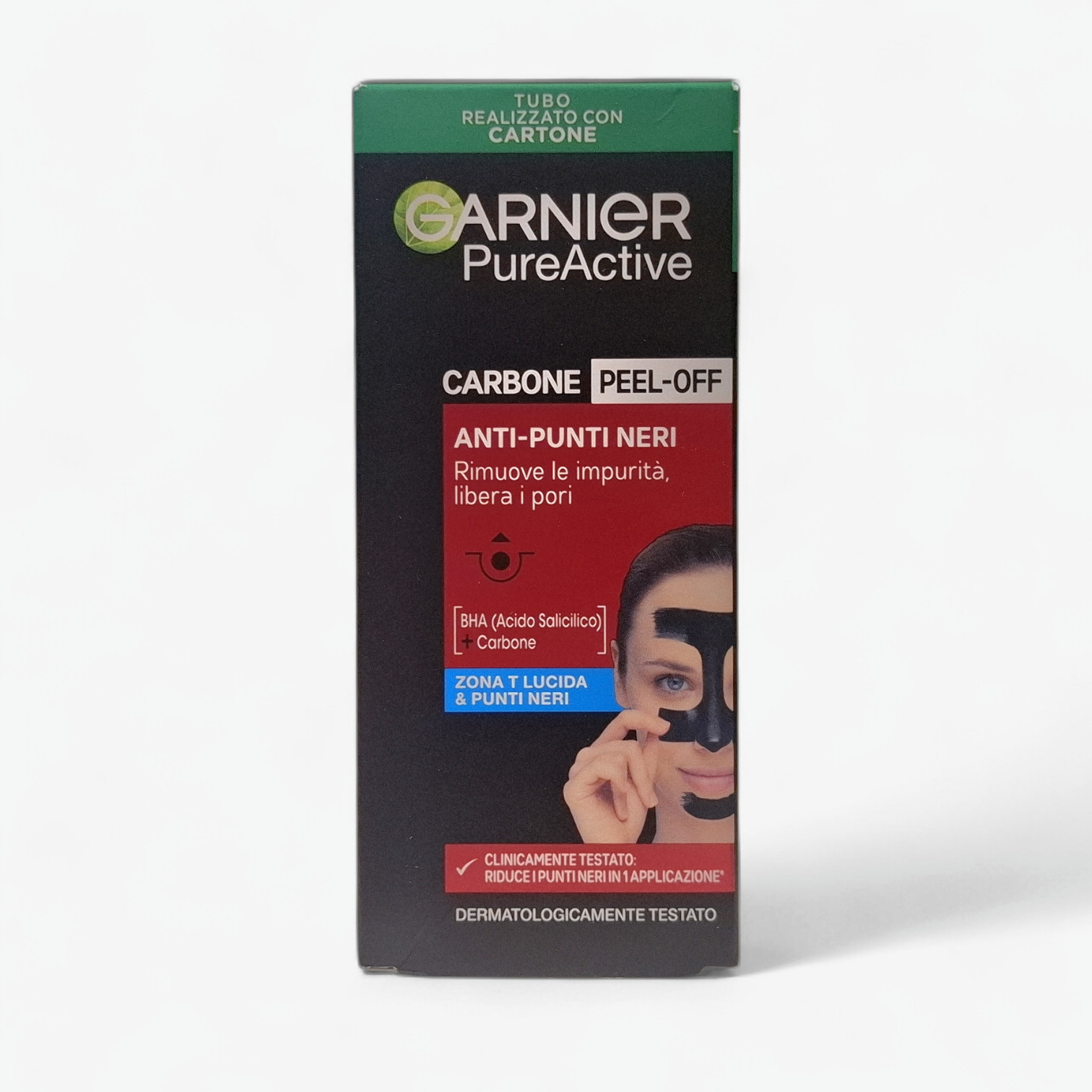 Garnier Pure Active Charcoal Peel-Off Face Mask 50 ml Europe