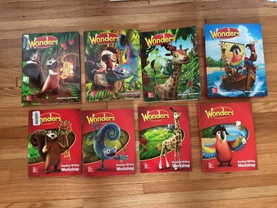 Grade 1  McGraw Hill Wonders READING/WRITING WORKSHOP & Lit. Anthology set