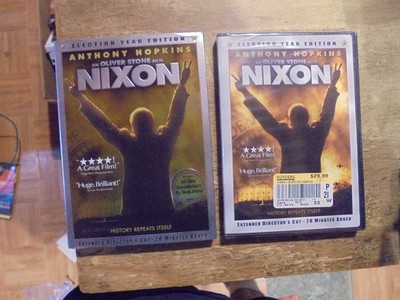 NEW** NIXON Election Year Edition DVD / Extended Director's Cut -w/ Slipcover!