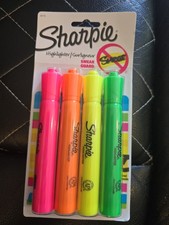 Sharpie Accent Highlighters Assorted Colors Pack of 4