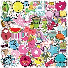EL Nido 100 Cute Stickers, Stickers for Kids Waterproof 100 Vinyl Stickers, ...