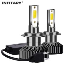 H7 LED Headlight H4 H11 9005 9006 H1 12000LM Auto Headlamps 6500K Bulbs 12V 2pcs