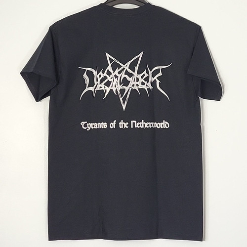 DESASTER Tyrants Of The Netherworld XL T-Shirt Black Mens Band Logo - Picture 4 of 4