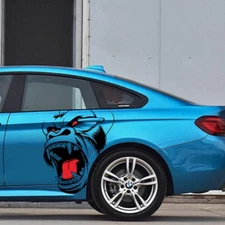 Car Sticker Gorilla Ape Totem Graphics Side Door Fender Hood Body Decal Vinyl