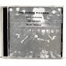 Factory Sealed The Three Pickers by Earl Scruggs/Doc Watson/Ricky Skaggs CD