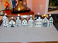 8 x KLM Bols Blue House Delft Nr. 1-4-12-14-18-19-33-91 ohne Füllung