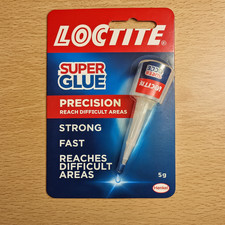 Loctite Precision Super Glue 5g – Clear, Strong Fast-Setting Liquid Adhesive New
