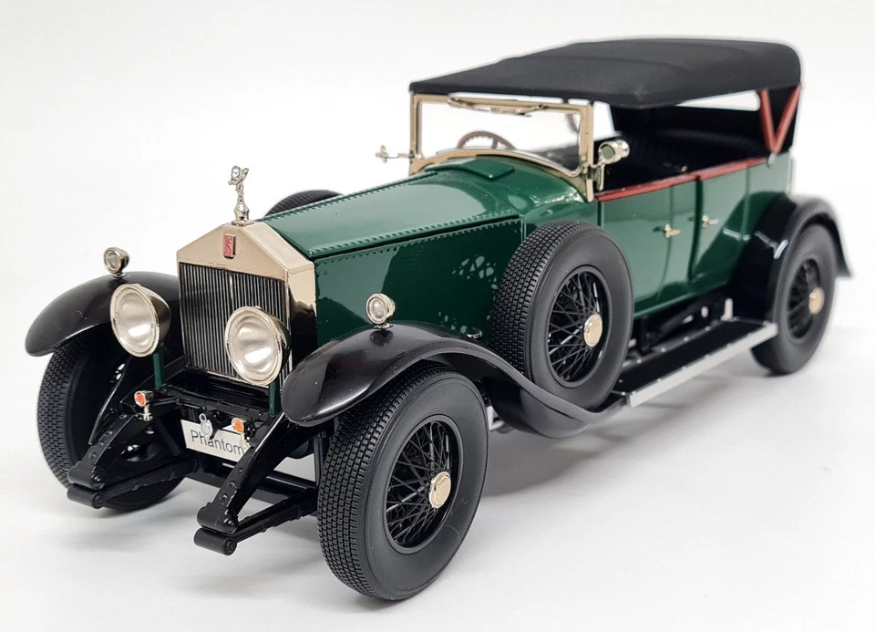 Kyosho 1/18 Rolls Royce Phantom 1 Dark Green Diecast Scale Model Car - Image 3 of 4