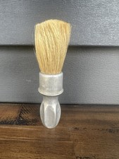 Vintage Rubberset 3 Shaving Brush with Aluminum Handle
