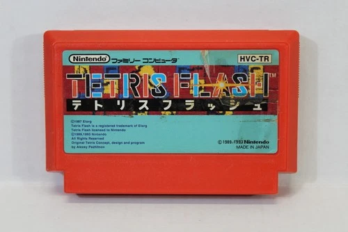 TETRIS Flash Nintendo FC Famicom NES JP Japanese Japan Import US Seller WORKING