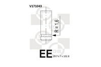 BGA Auslassventil V171043 Passend FüR Fiat Lancia