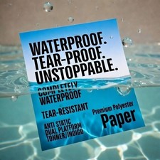 5mil NeverTear synthetic paper 8.5 x 11 / 50p...