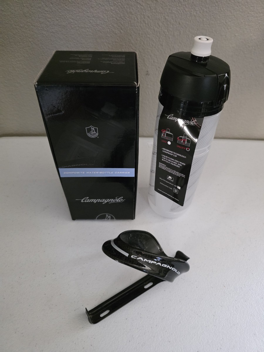 Campagnolo Super Record Carbon Bottle Cage And Water Bottle | eBay