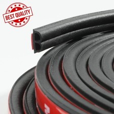 33Ft Car Weather Stripping B-Shape Door Seal Strip,Universal Self-Adhesive Autom