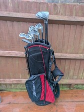 Right Handed Golf Set Regular Flex Graphite Shafts Wilson Fire Stick Irons 