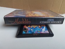 Jeu Vidéo ALADDIN Version Originale SEGA Megadrive - Complet (boîte, Notice) - Bon état