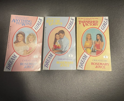 Lot of 3 Dream Girls series 1-3 By Rosemary Joyce 1986 paperbacks