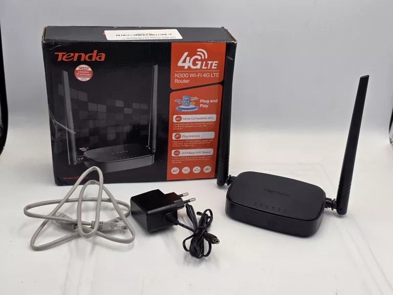 Tenda 4G03 Pro Router 4G LTE Cat4 Wireless N300Mbps, Router WiFi con SIM