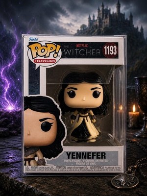 Funko Pop! Yennefer #1193   The Witcher Netflix Vinyl Figure w/ Protector