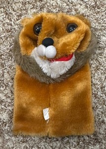 Vintage Lion Plush Hand Puppet