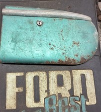 1951 52 Ford F1 Truck 5 Star Cab Glove Box Door with Lock