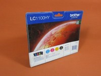 Original Brother LC1100HY Bk,C,M,Y Value Pack Ovp ,Brother Ink Cartridge